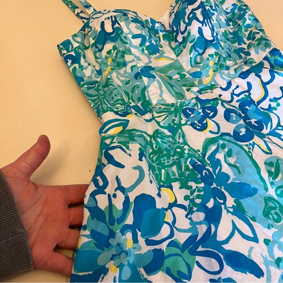Lilly Pulitzer Rosemarie & Willow Fit And Flare Dress Lined Women’s Size 2 $178 - Picture 6 of 13